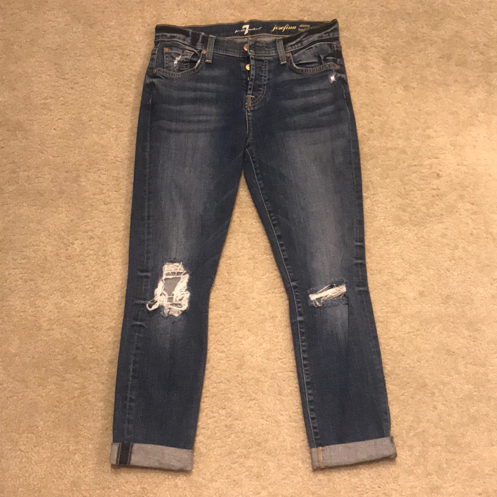 7 For All Mankind Boyfriend Jeans